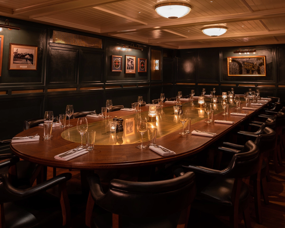 Photo of Hawksmoor Wood Wharf, Queenie Watts Private Dining Room