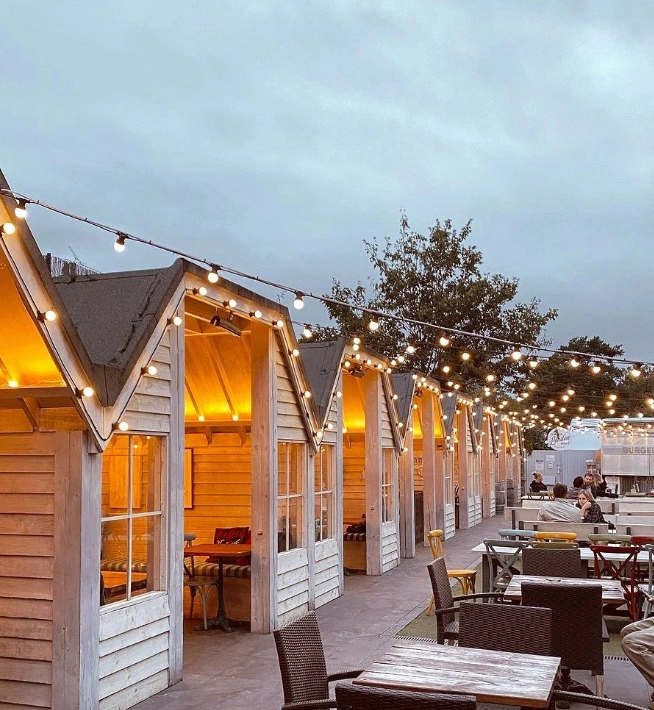 Photo of The Castle, Tooting, Outside Huts - Mini Castles