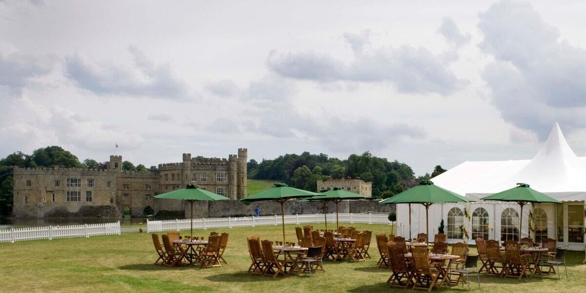 Photo of Leeds Castle, Marquee At Leeds Castle