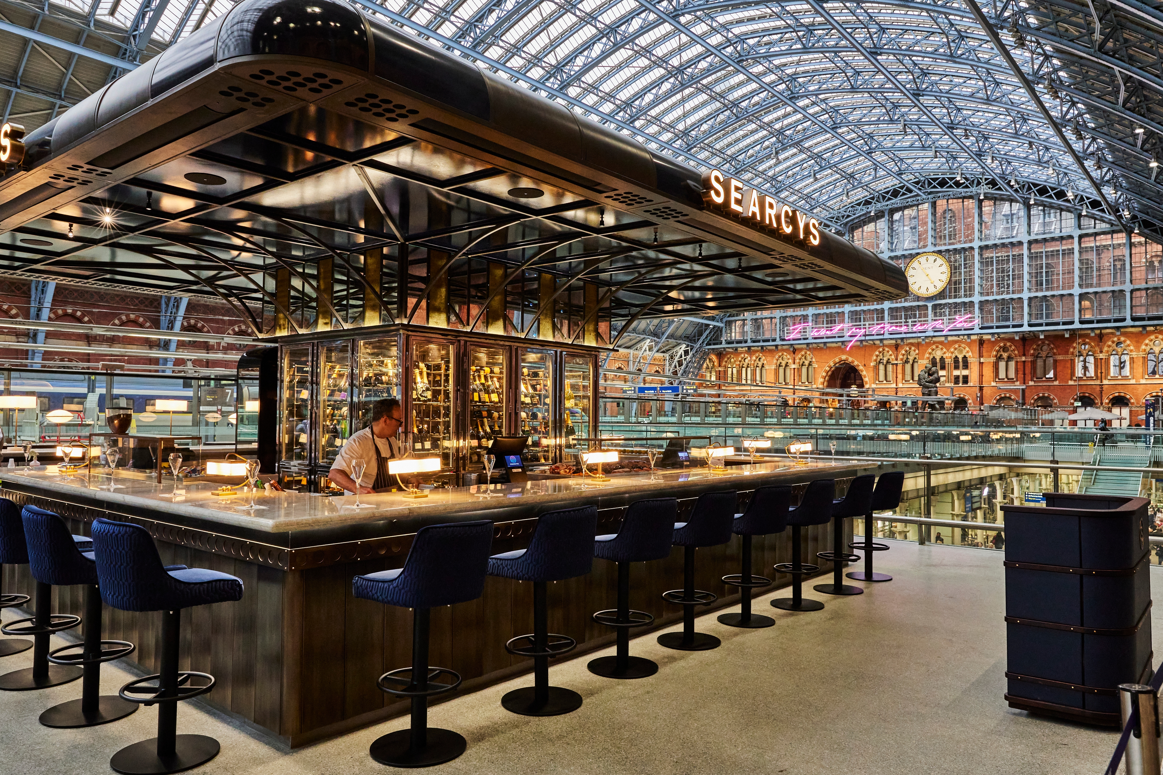 Photo of St Pancras Brasserie & Champagne Bar By Searcys, Champagne Bar