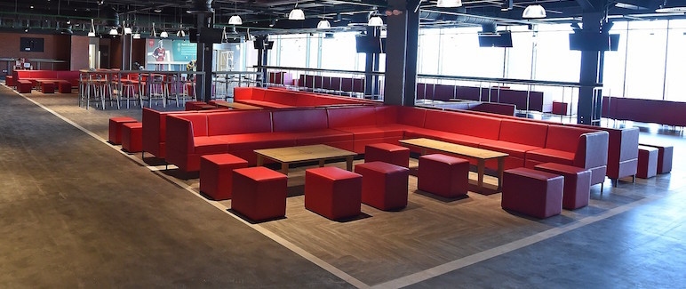 Photo of Liverpool Football Club, The Carlsberg Dugout