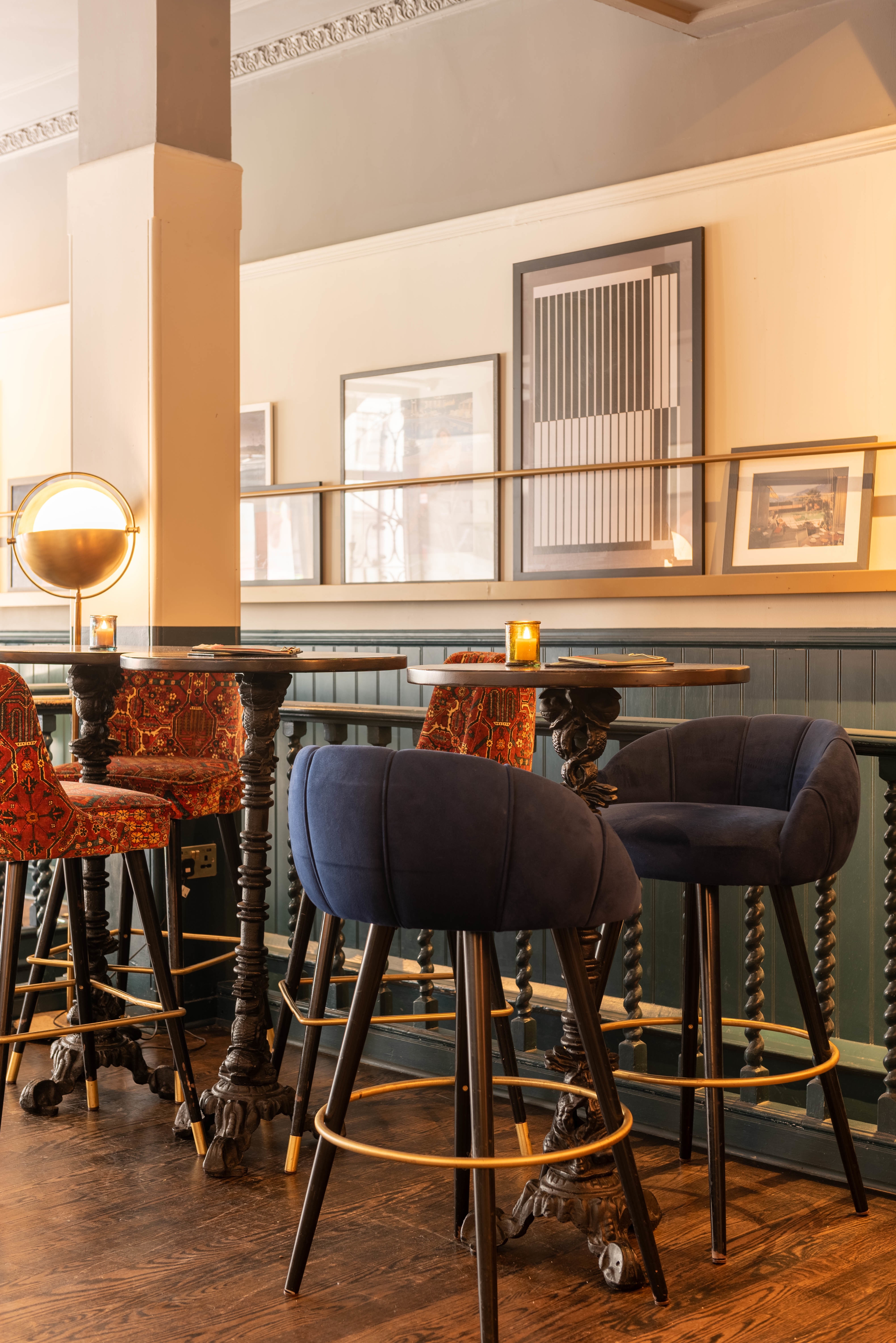 Photo of LOCKES Bar Covent Garden, Green Sofa Area