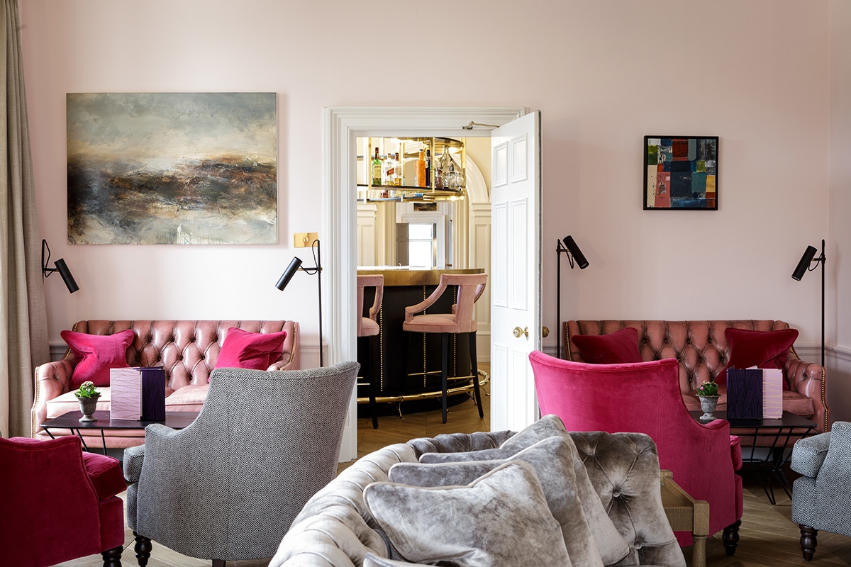 Photo of The Slaughters Manor, The Pink Lounge