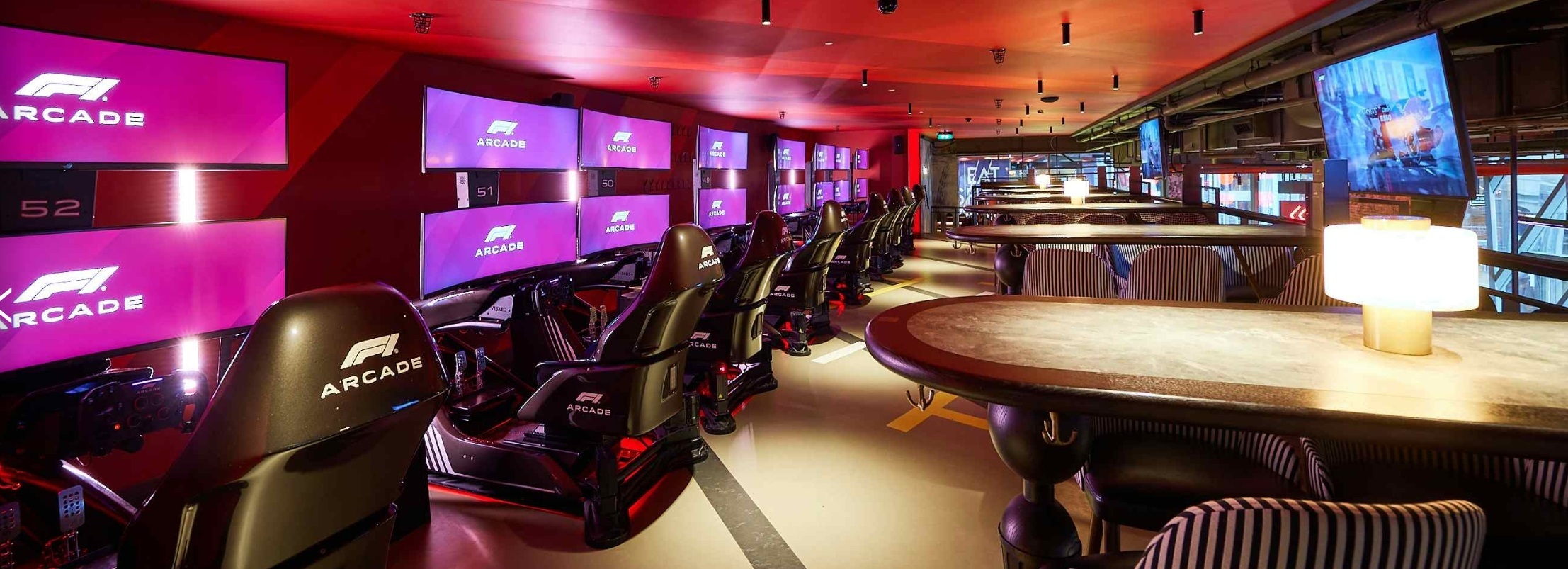 Photo of F1 Arcade - London, The Balcony