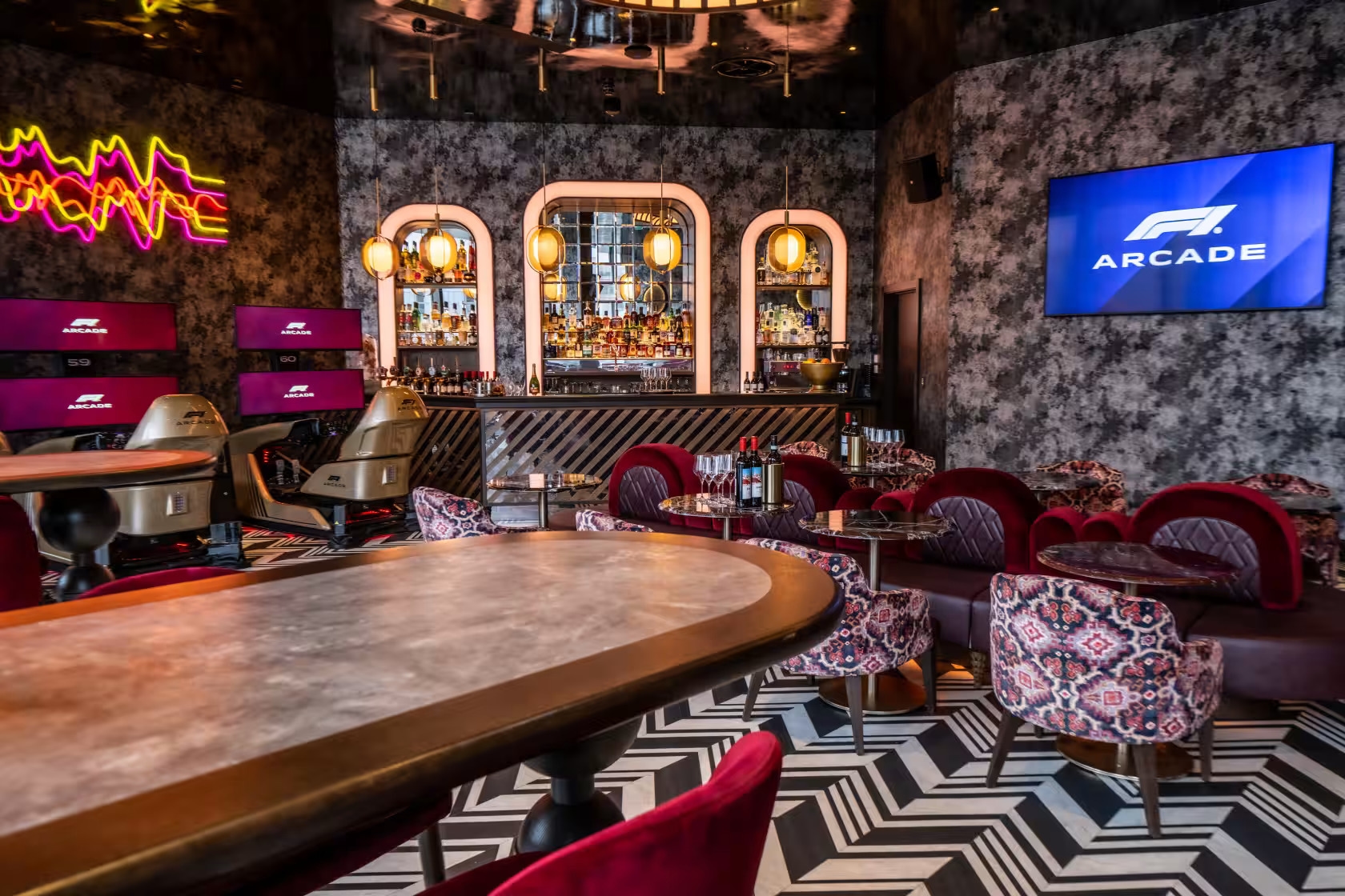 Photo of F1 Arcade - London, The Briefing Room