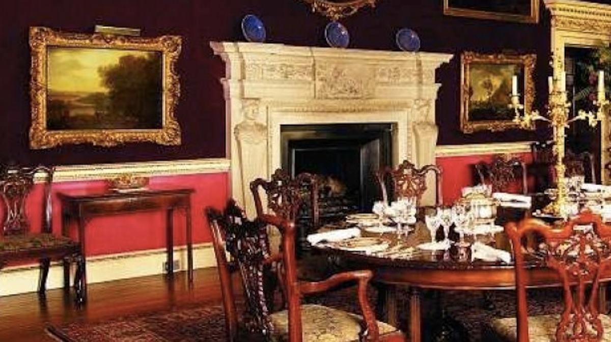 The Crimson Dining Room, Hagley Hall photo #1