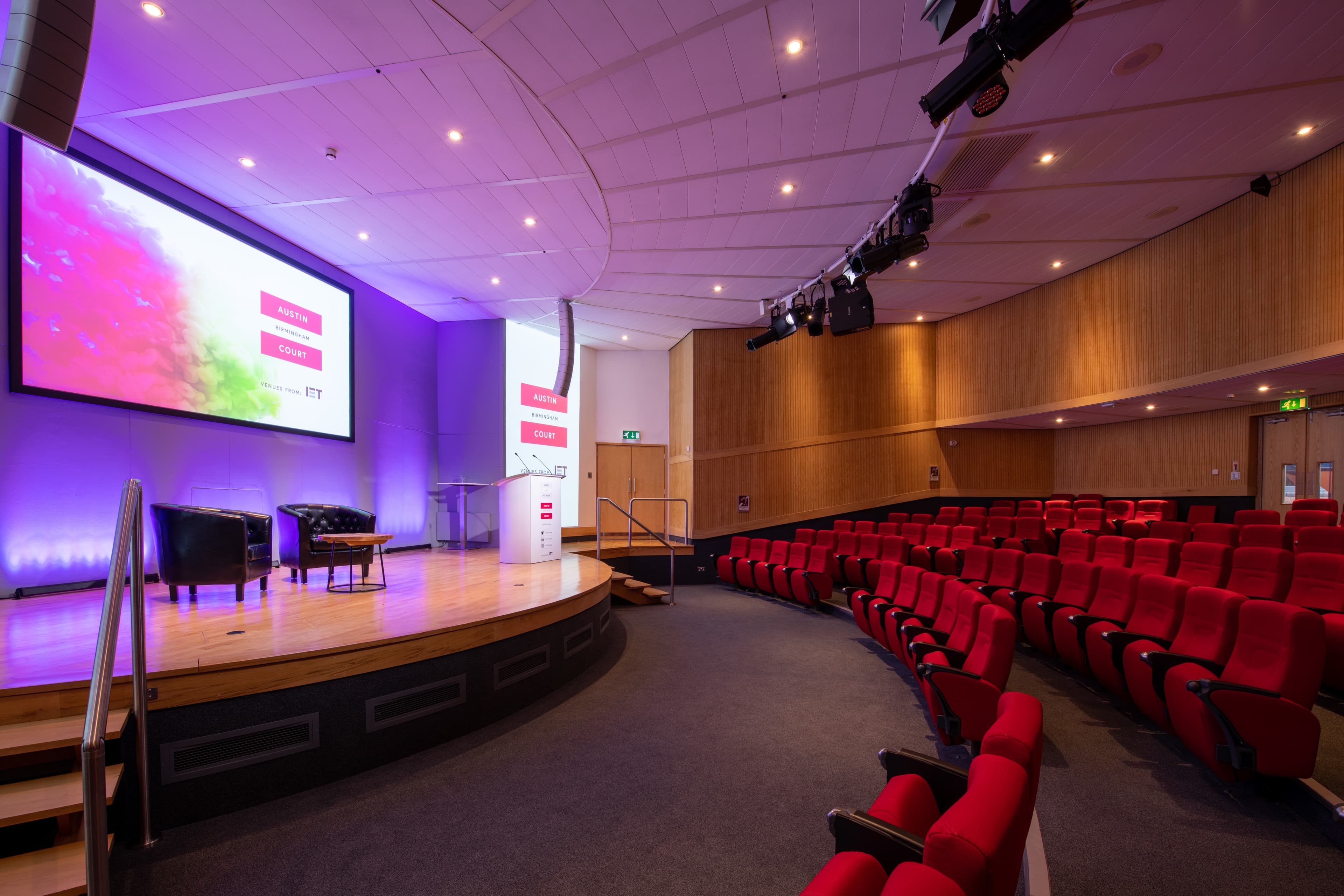 Kingston Lecture Theatre, IET: Birmingham: Austin Court photo #3