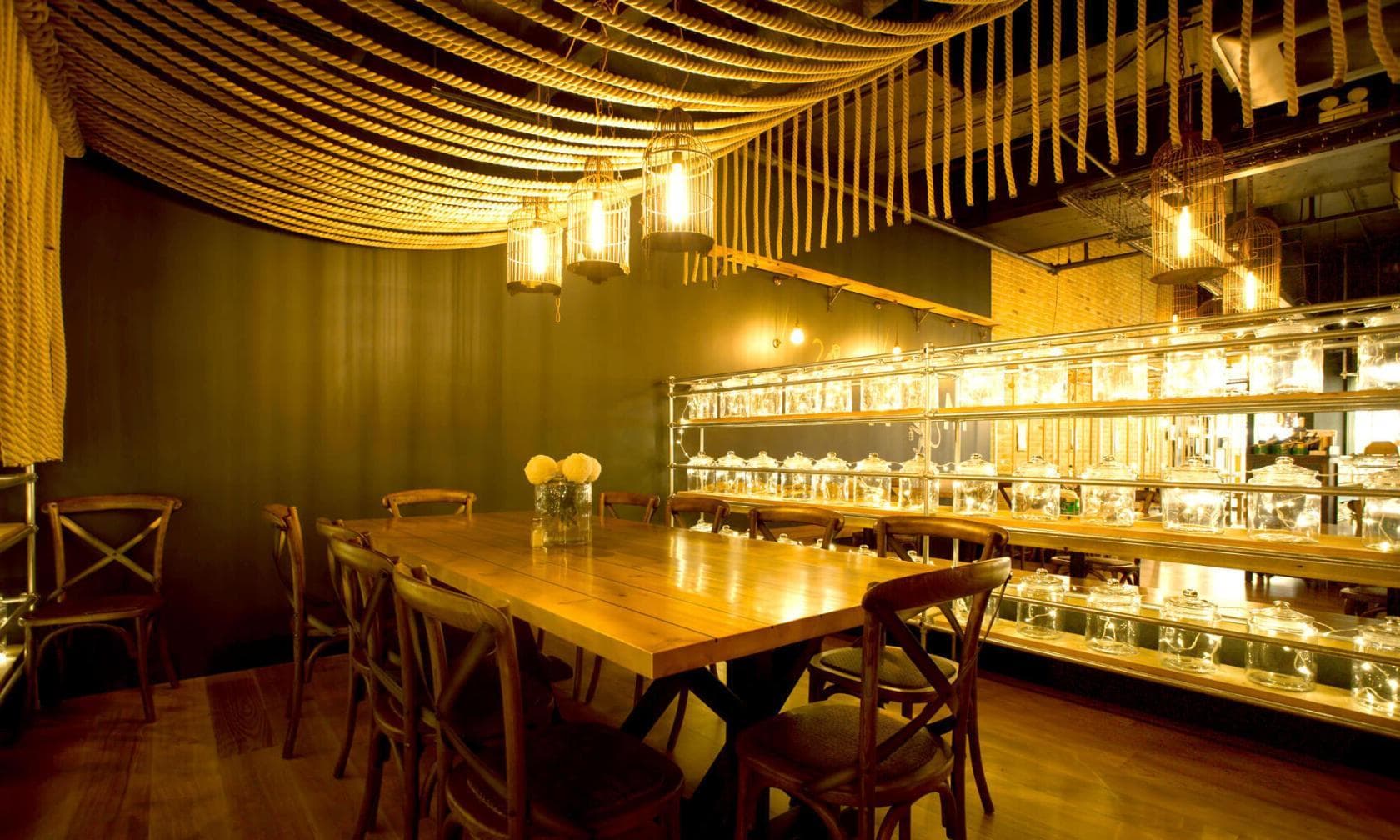 Semi-Private Dining Space, Mowgli Street Food Birmingham photo #1