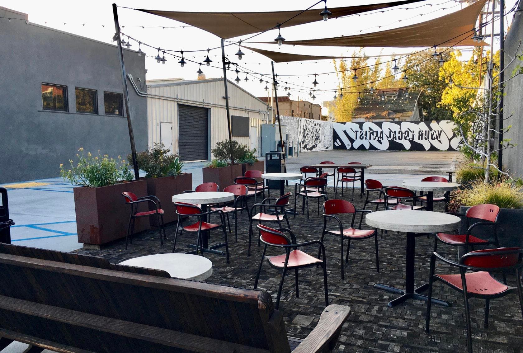 Outdoor Art Yard/Parking Lot