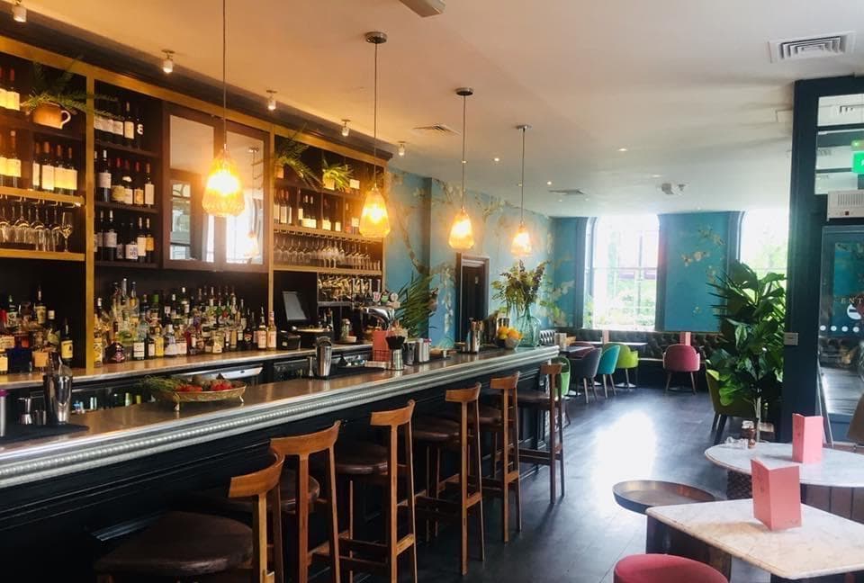 Semi-Private Bar Area, Brasserie Blanc Cheltenham photo #1