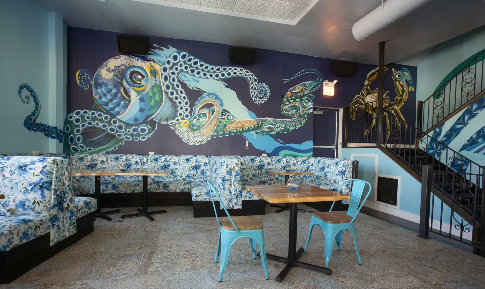 Octopus Garden, Azul photo #3