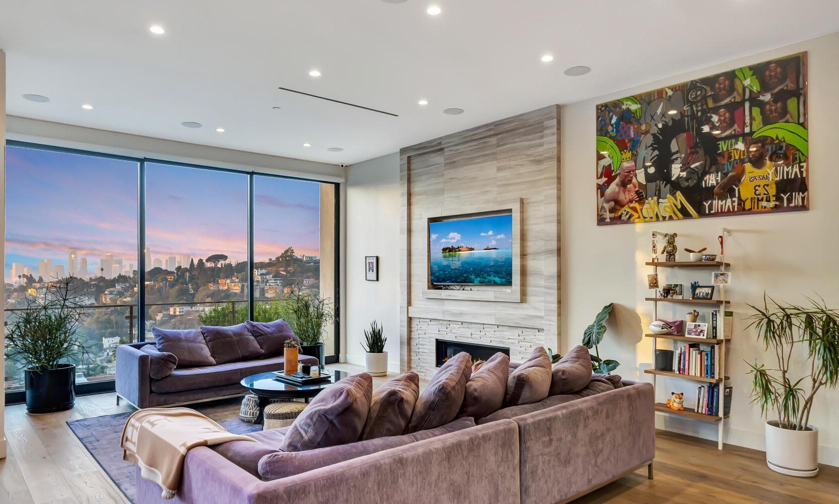 Hollywood Hills Mansion, Hollywood Mansion w/ Downtown Skyline View photo #1