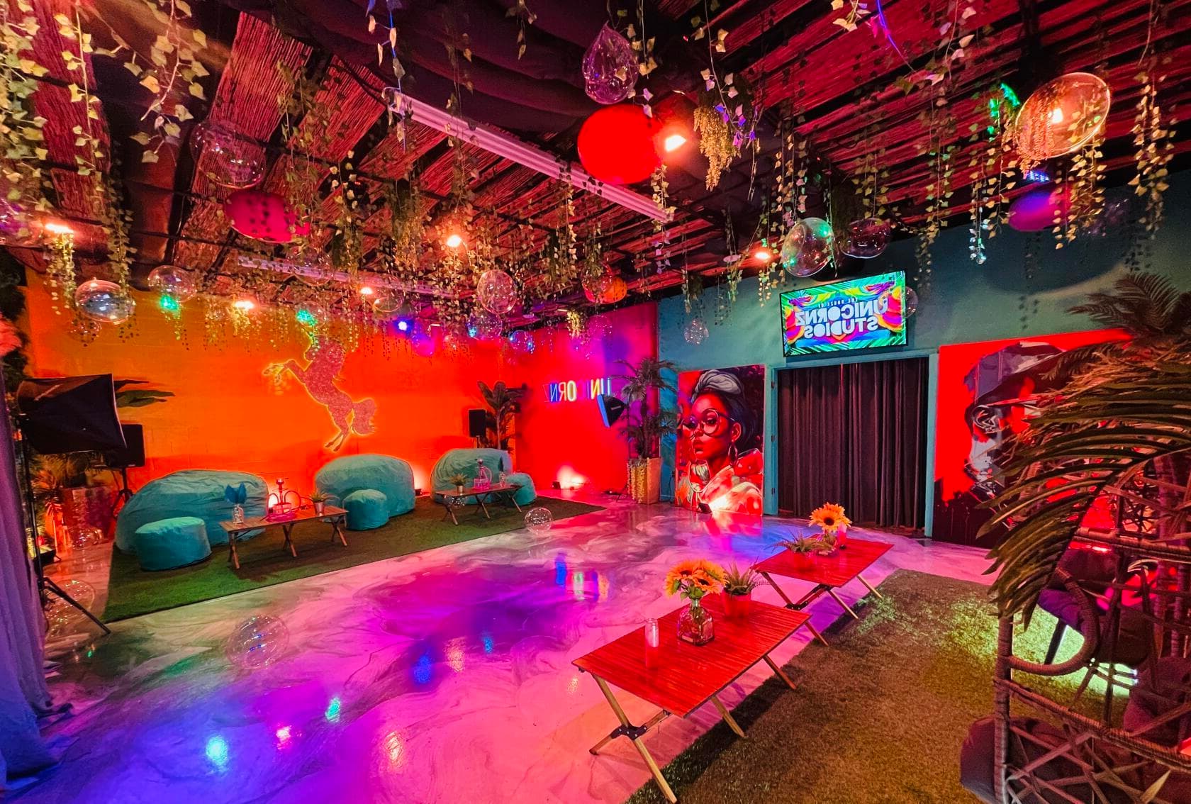 Colorful Eclectic Space, The Houze of Unicornz Studios photo #1