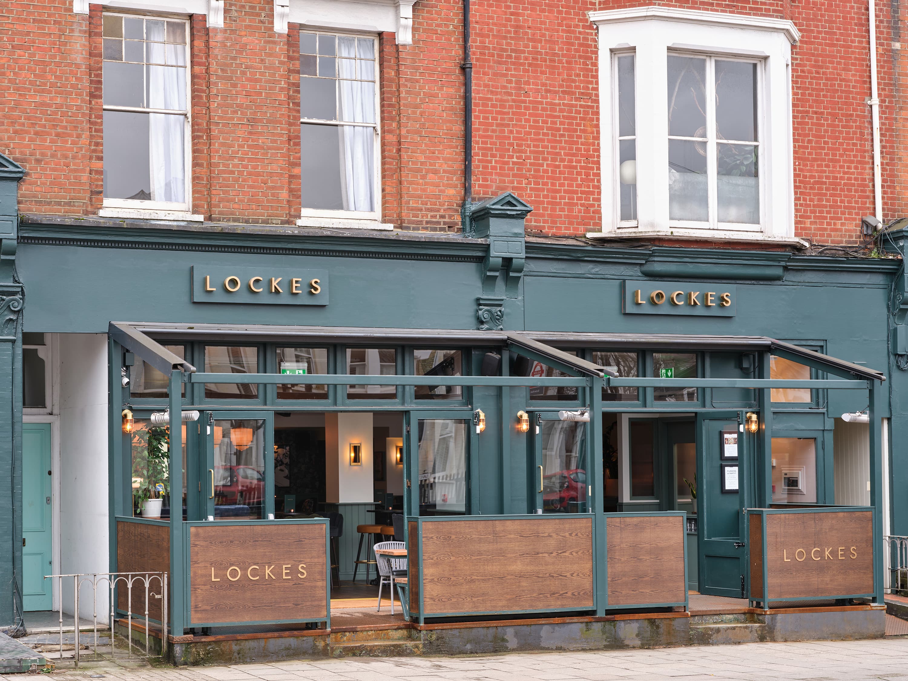 Front Booth For 10 Guests, LOCKES Bar Battersea Rise photo #12