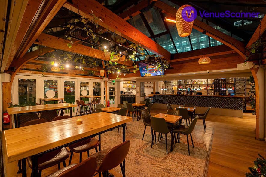 Christmas Parties, Finsbury Square Garden Bar photo #1