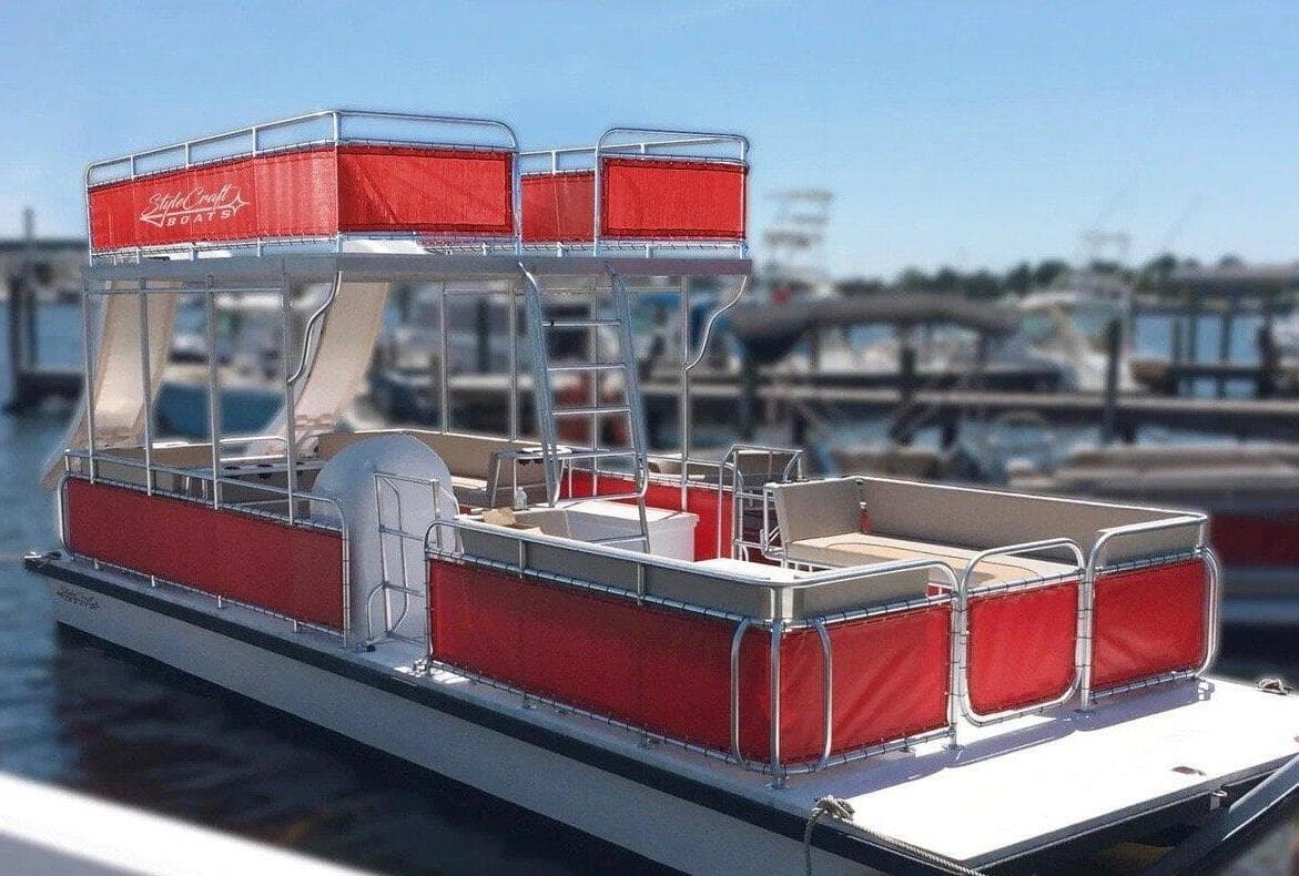 Merica-Duel Slides Mini Barge