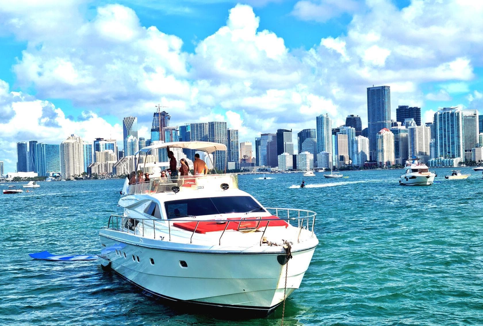 60' Ferretti, Boat Charters photo #1