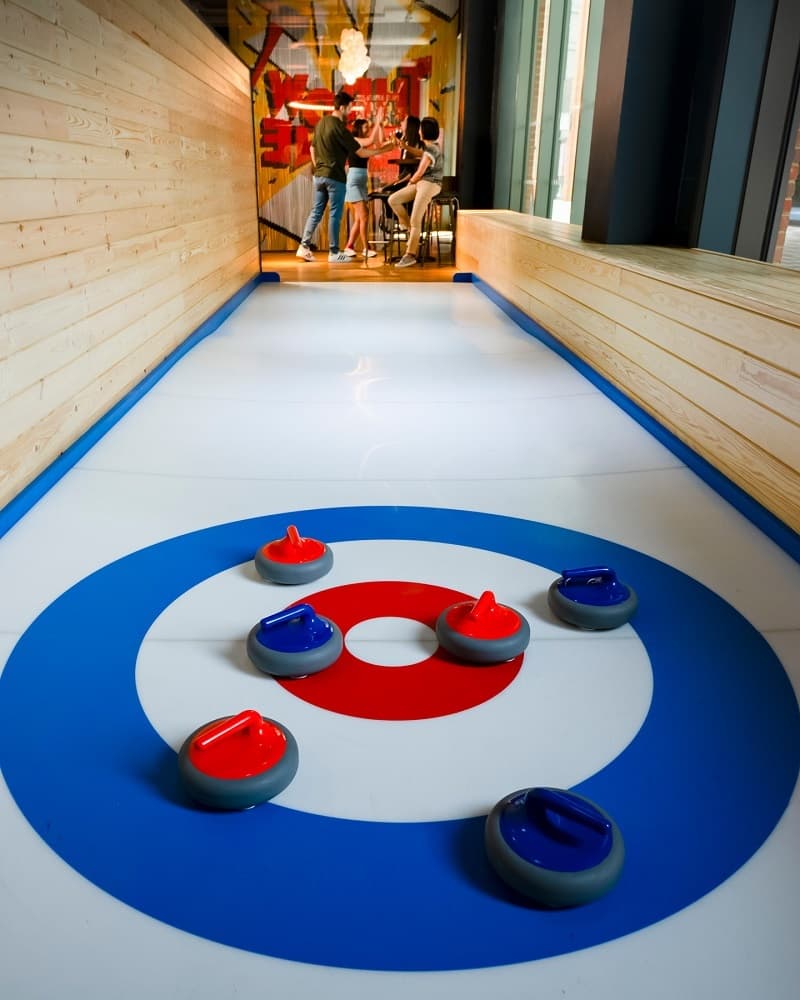 Shuffle, Throw, Wield & Curl