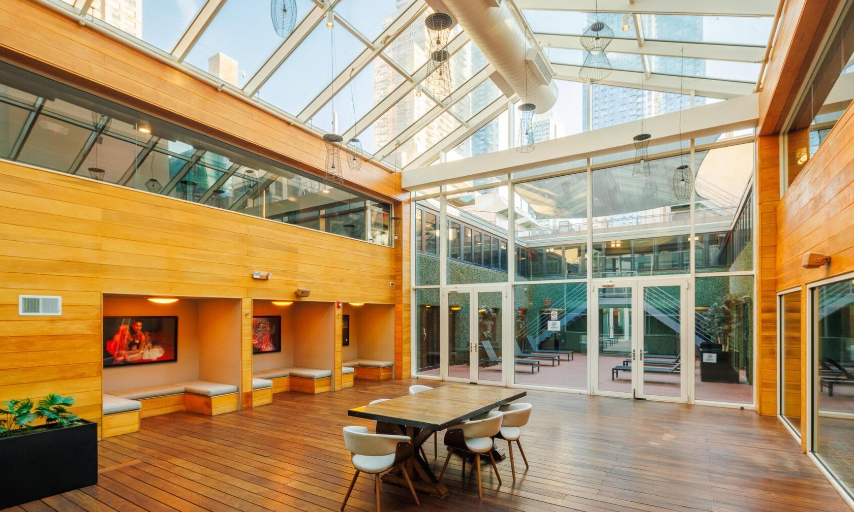 Glass Atrium Oasis, Hudson Yards Hotel photo #1