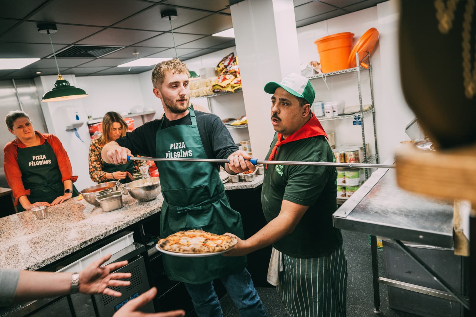 Christmas At Pizza Pilgrims Canary Wharf!, Pizza Pilgrims Canary Wharf photo #15