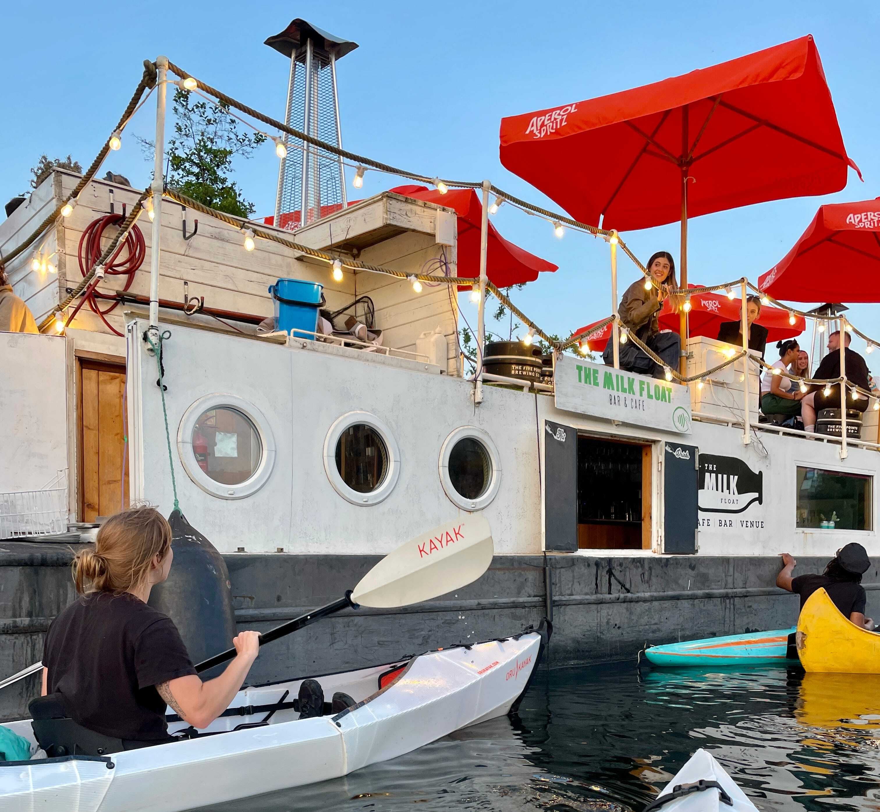 The Milk Float (Top Deck, Lower Deck Or Full Hire), Barge East photo #1