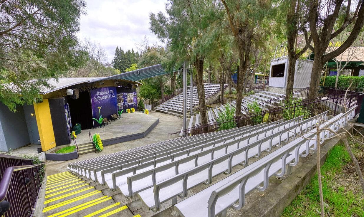 Photo of Gilroy Gardens Family Theme Park, Lakeside Amphitheatre