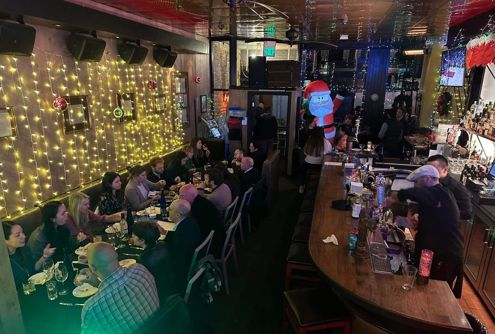 Main Bar And Dining Room