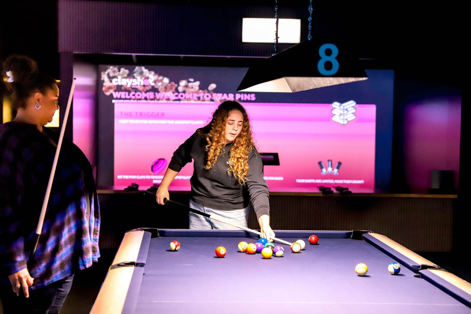 The 'Shooting Pool' Zone, Star Pins Bowling - West Orchard Coventry photo #2