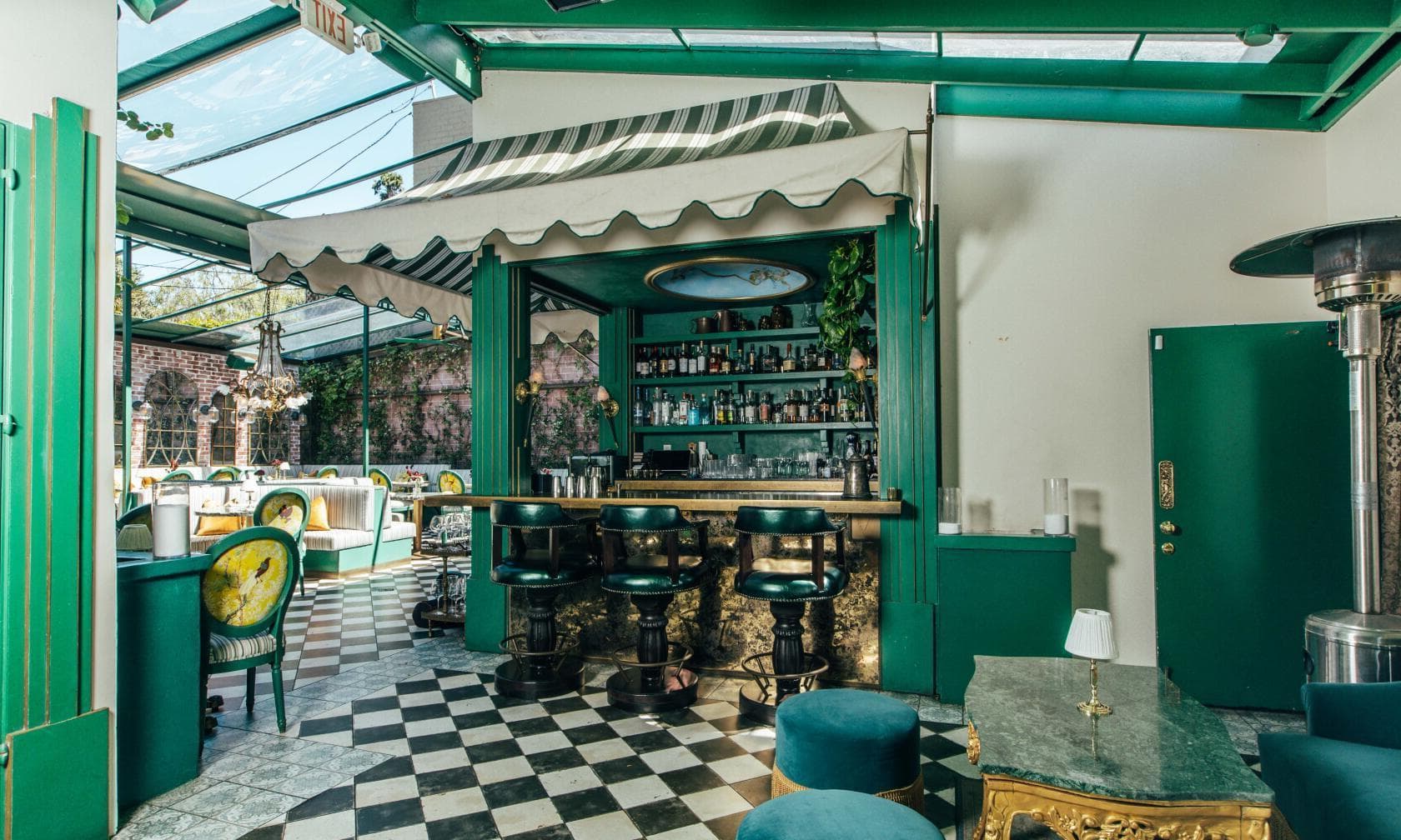 Outdoor Dining Area, Chic French Brasserie photo #1