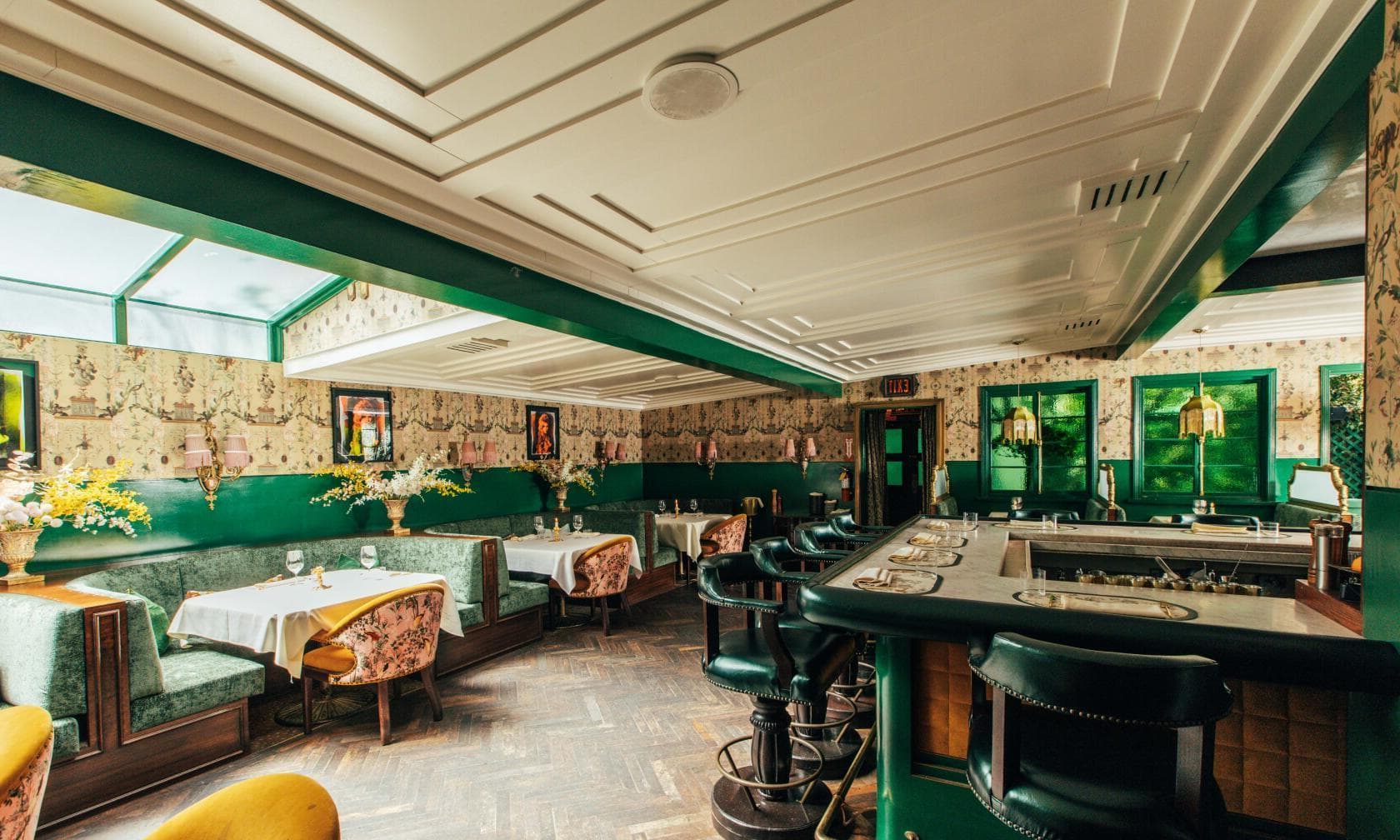 Indoor Dining Room, Chic French Brasserie photo #1