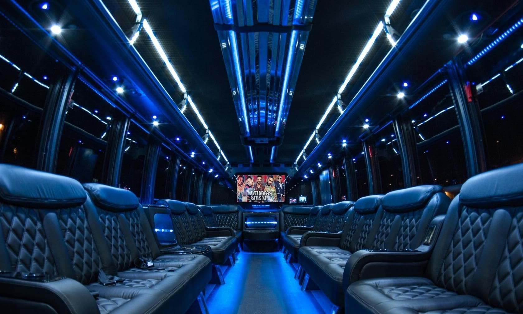 36 Passenger Bus, Party Bus LA photo #1