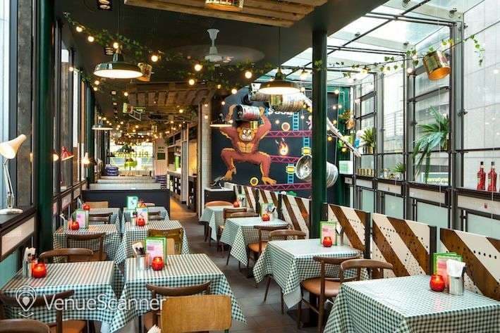 Upstairs Partial Hire, Pizza Pilgrims Liverpool Street photo #1