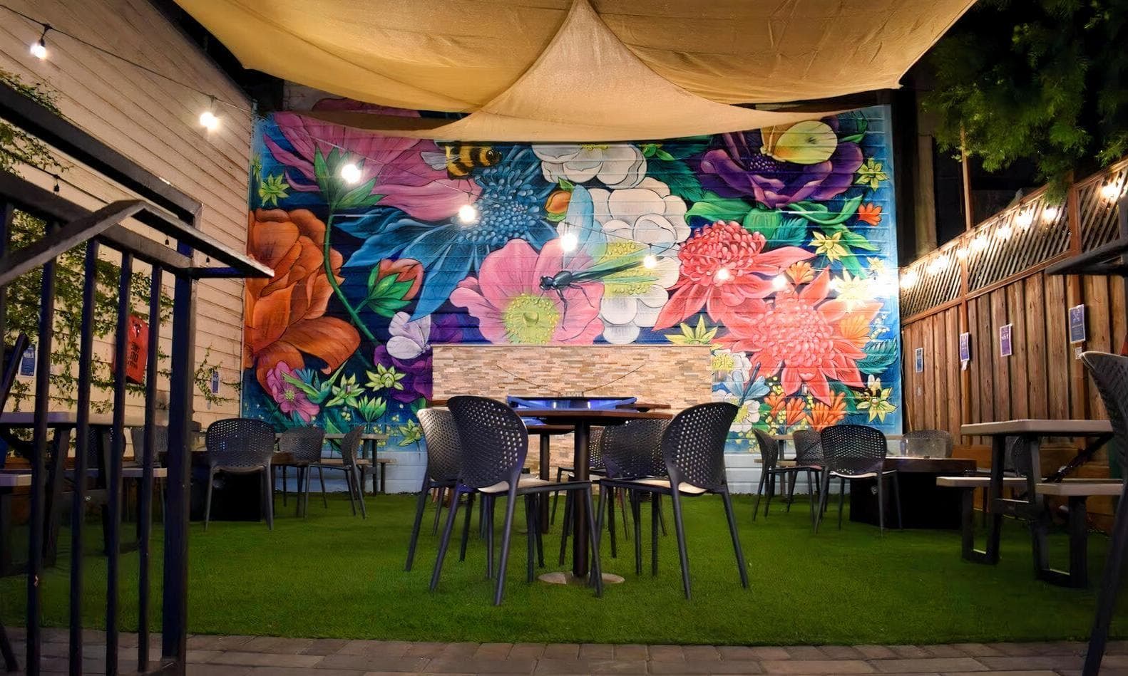 Back Patio, Campus photo #1