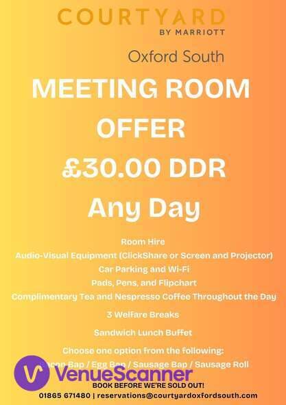 Event Space 4, Courtyard Oxford South photo #7