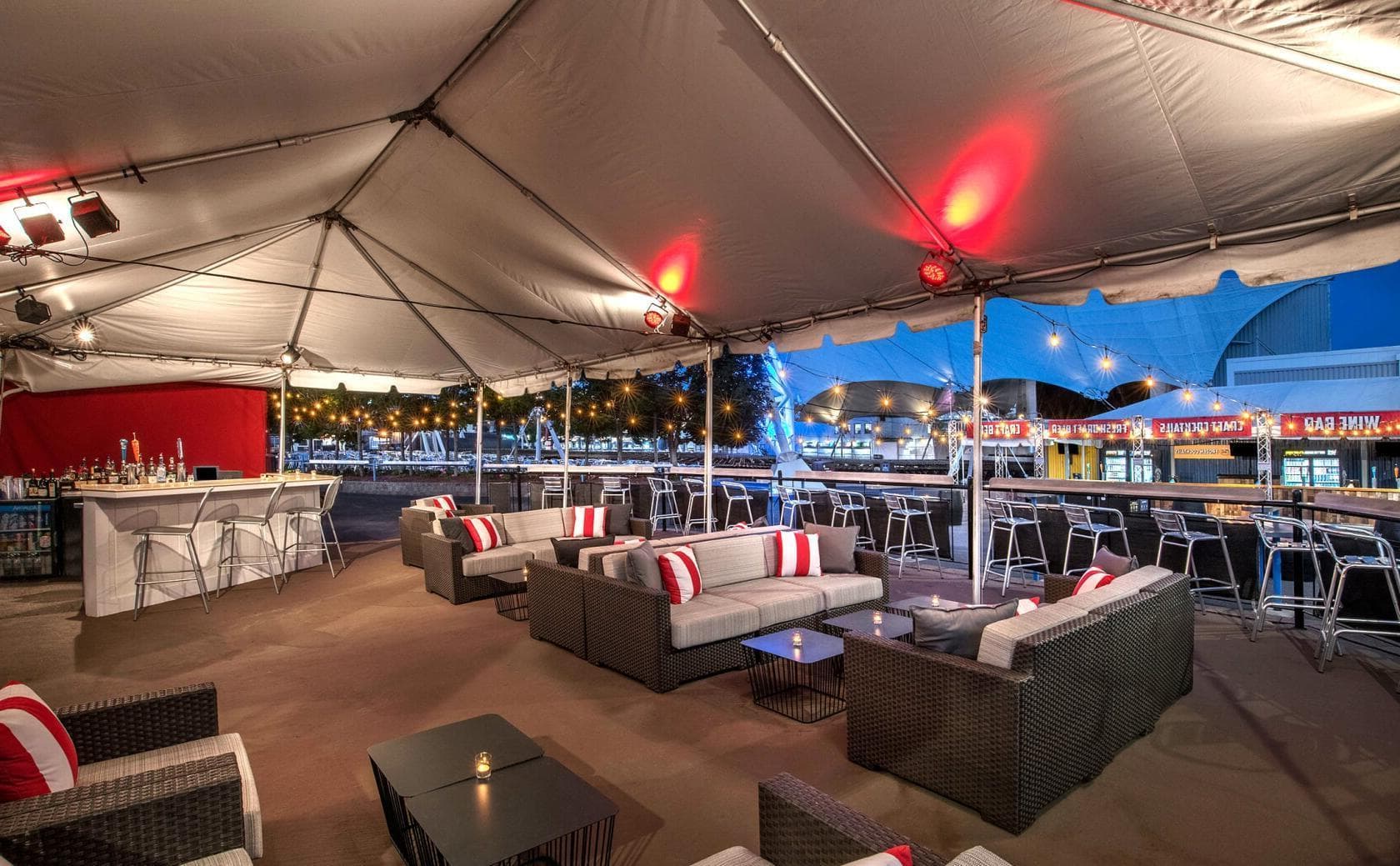 The VIP Tent, Leader Bank Pavilion photo #1