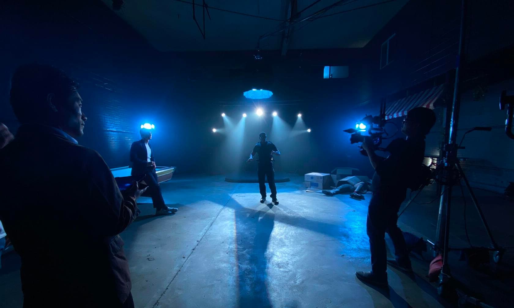 Photo of Film Studio With Free Lighting