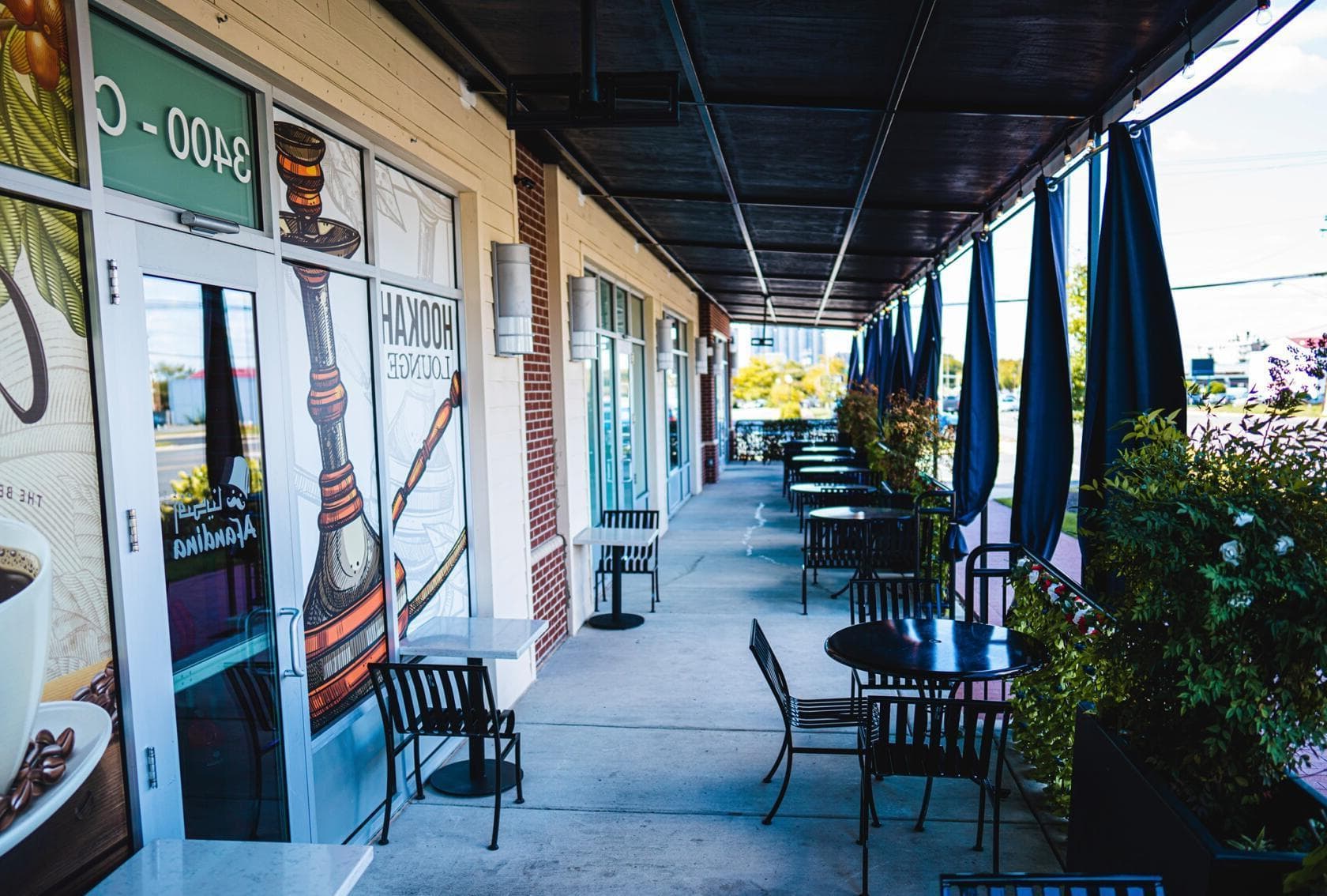 Outdoor Space, AFANDINA HOOKAH LOUNGE photo #1