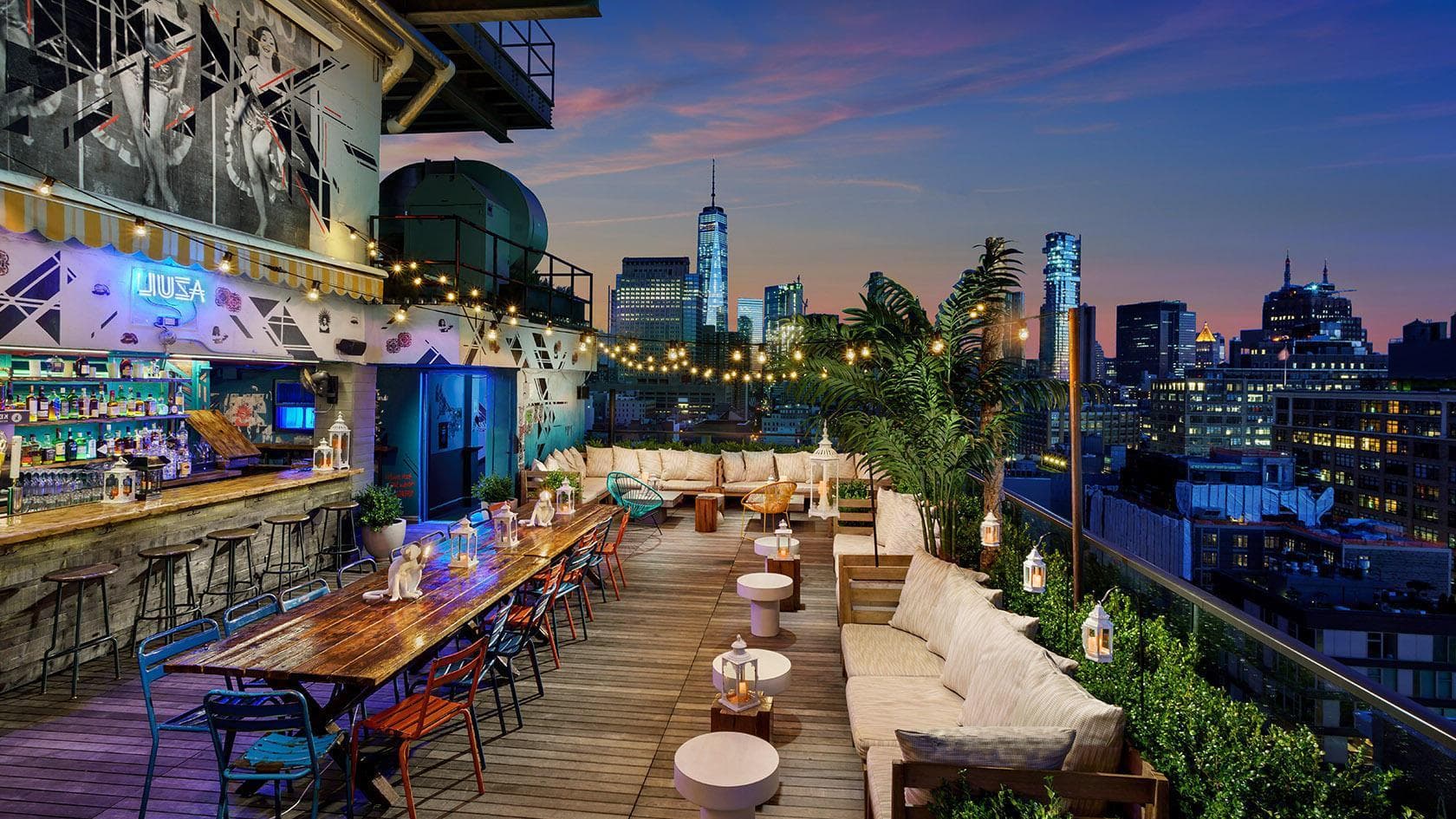 Azul Rooftop Bar, Hotel Hugo SoHo photo #1