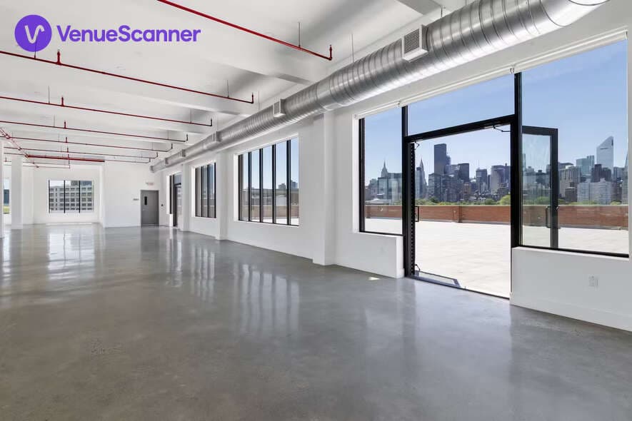 Main Space / Outdoor Terrace, The Bordone LIC photo #2