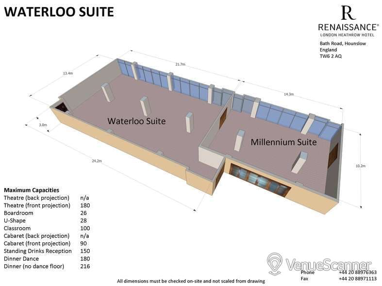 Waterloo Suite, Renaissance London Heathrow Hotel photo #2