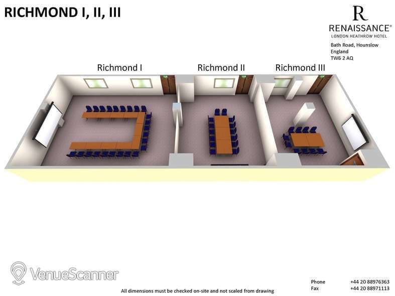 Richmond 3, Renaissance London Heathrow Hotel photo #1