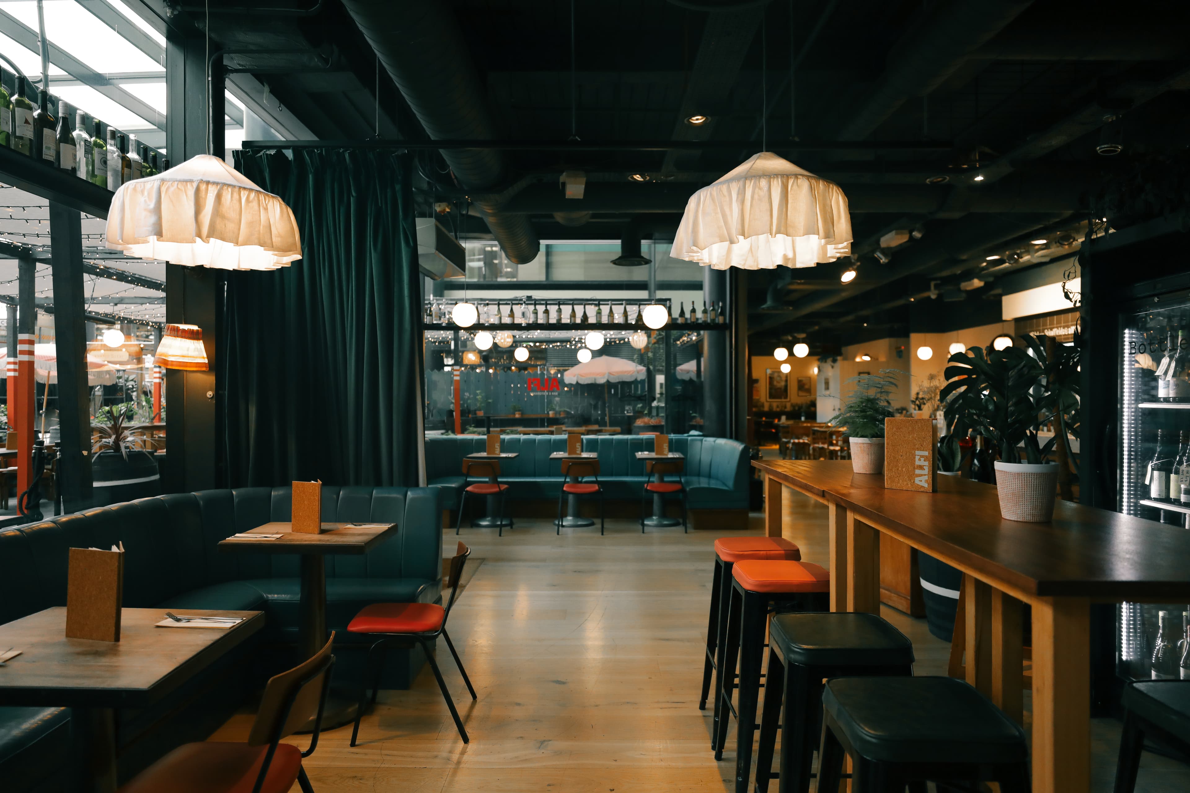 Photo of Alfi Spitalfields, The Main Dining Room At ALFI