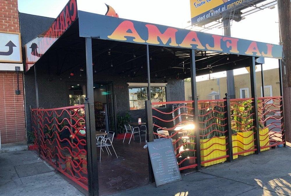 Patio, LA FLAMA at Culver City photo #1