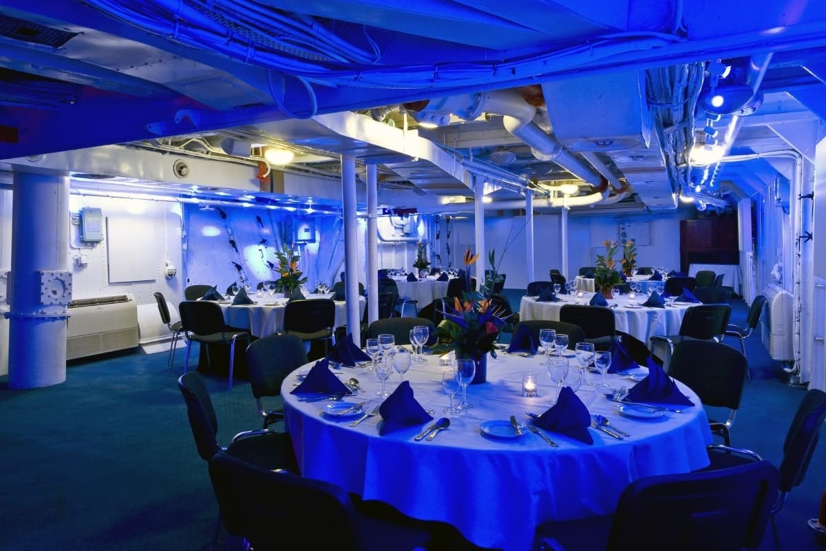 HMS Belfast, The Ships Company Dining Hall photo #2