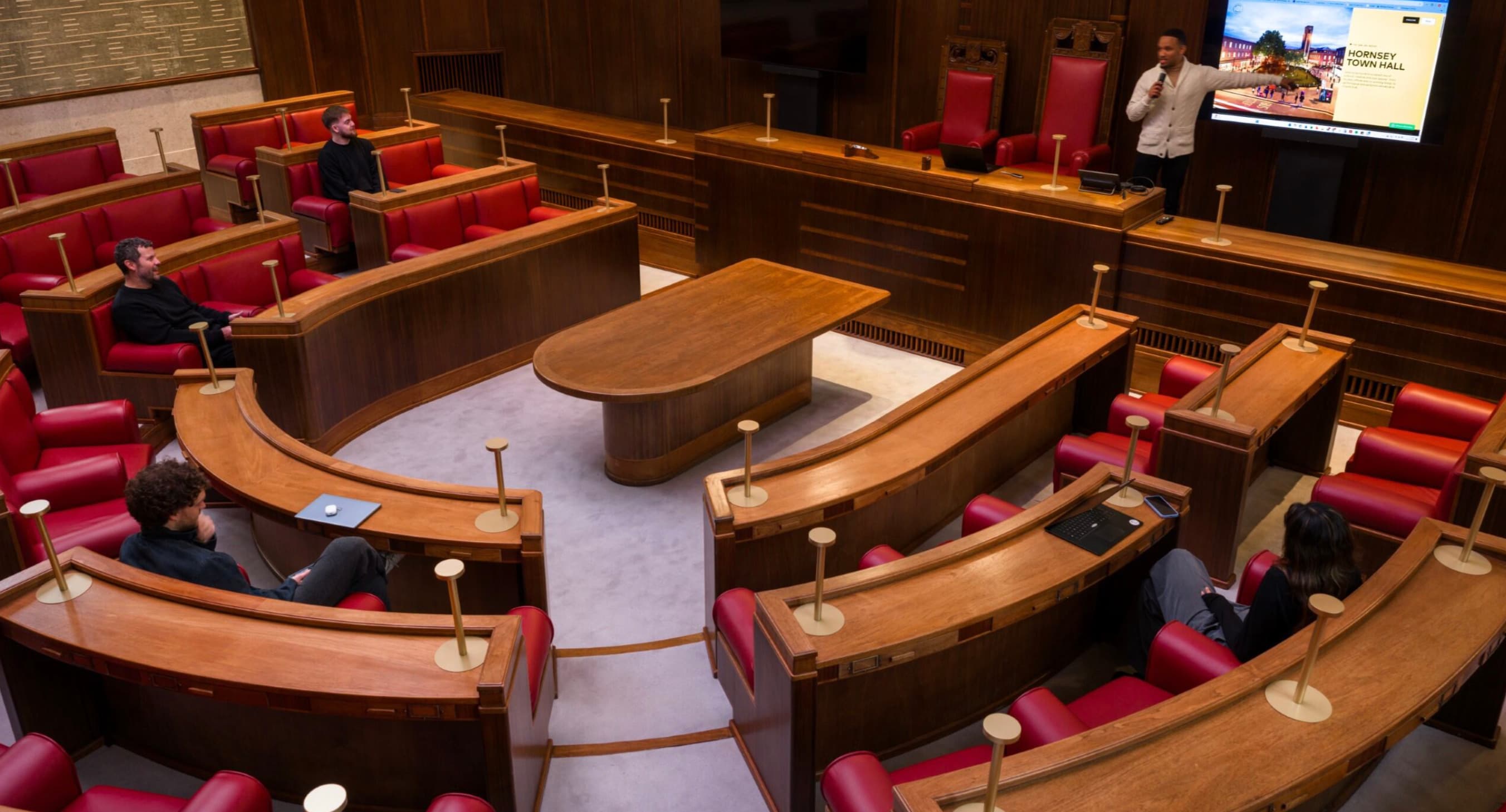 Council Chamber, Hornsey Town Hall photo #1
