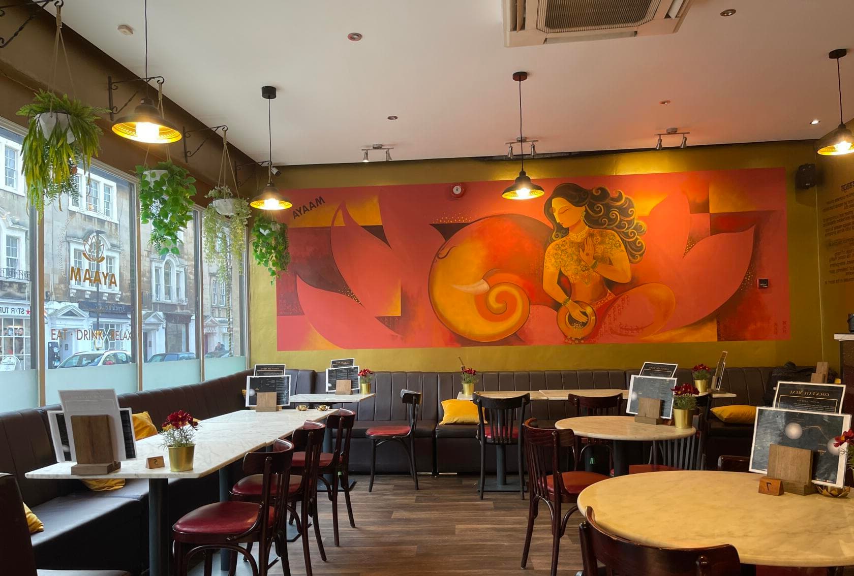 Whole Venue, Maaya Indian & Asian Restaurant Bath photo #2