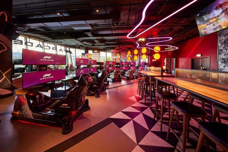 The Briefing Room & P1, F1 Arcade - London photo #7