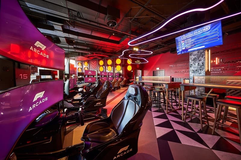 The Briefing Room & P1, F1 Arcade - London photo #4