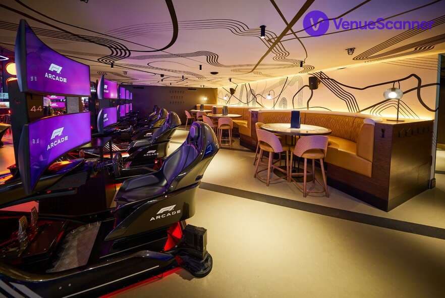 Under The Balcony, F1 Arcade - London photo #2