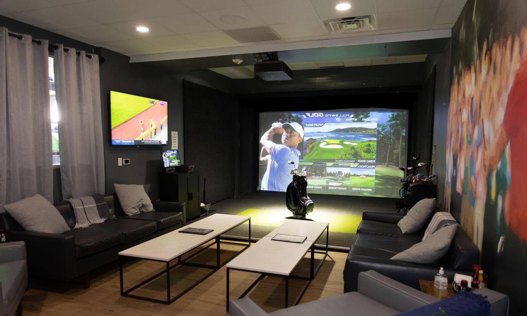 VIP Golf Simulator Room, Crush It! Sports Lounge photo #1